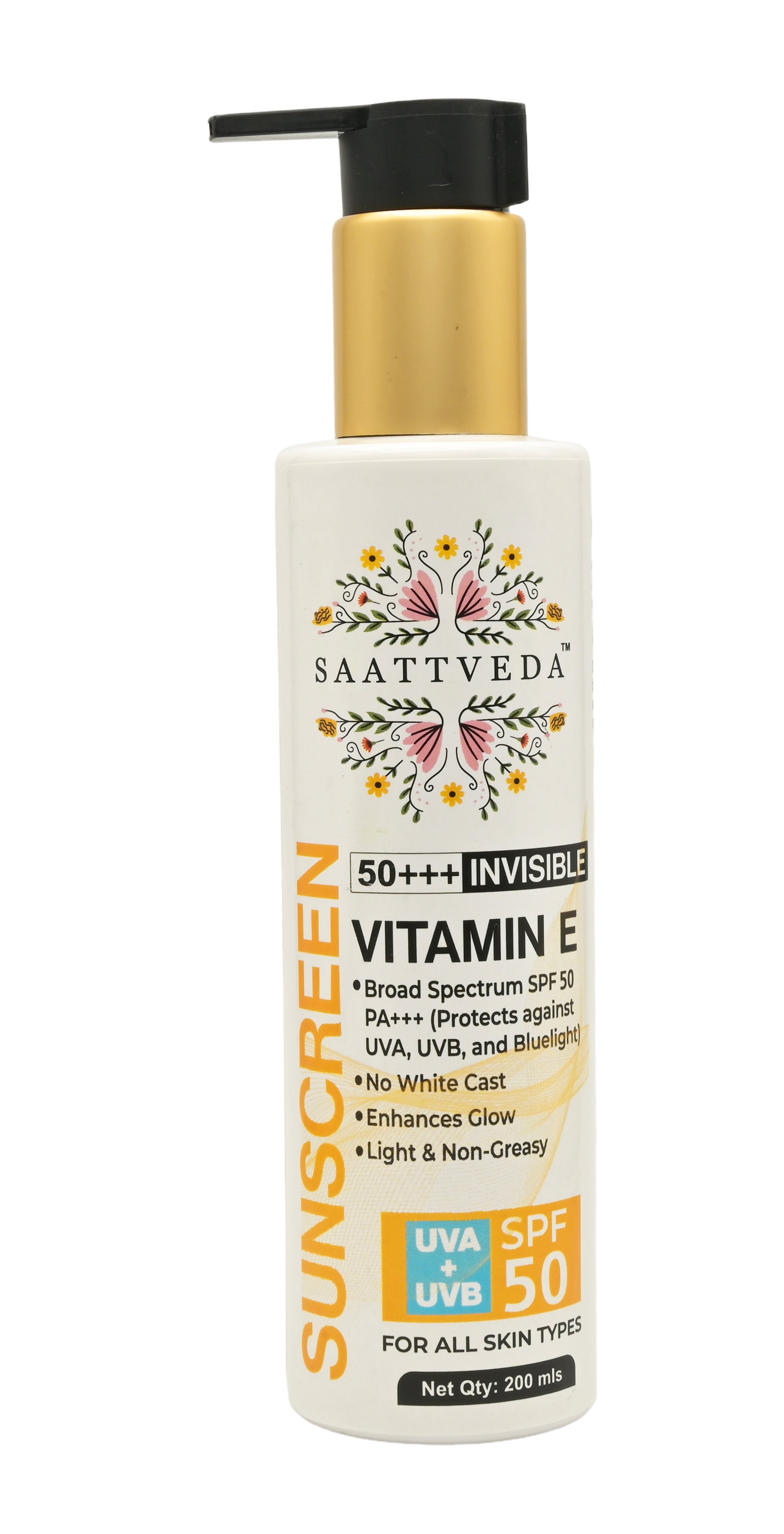 Sunscreen Invisible Vitamin E SPF 50+++