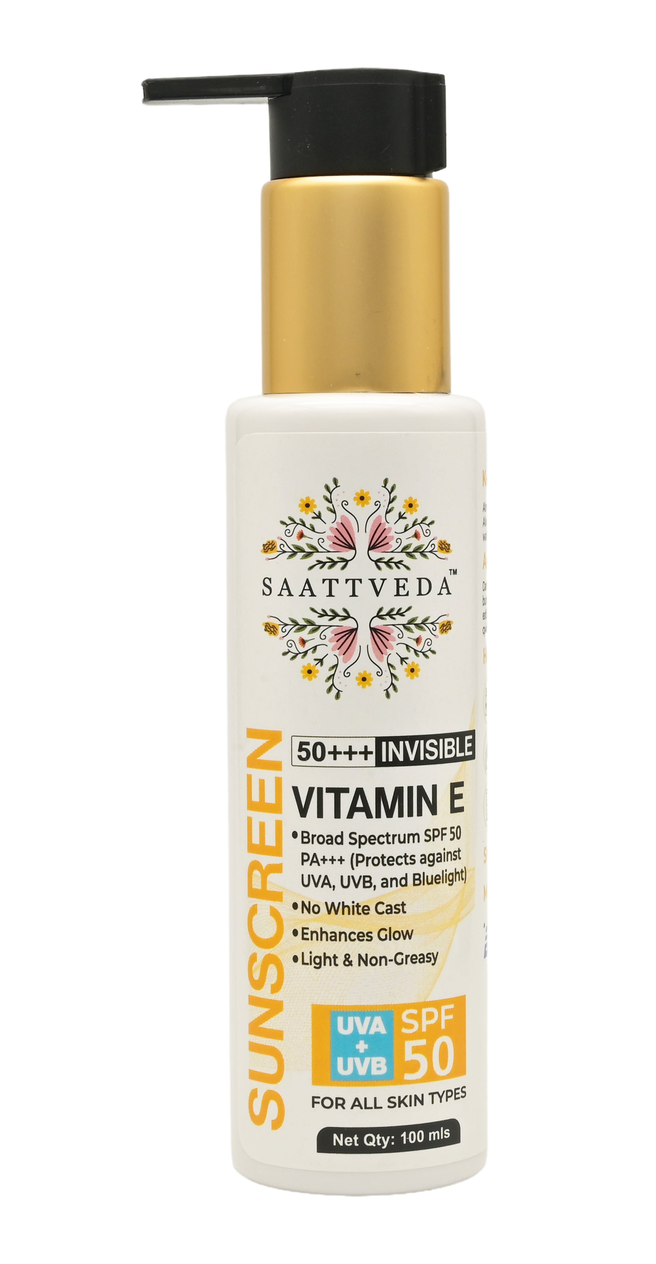 Sunscreen Invisible Vitamin E SPF 50+++