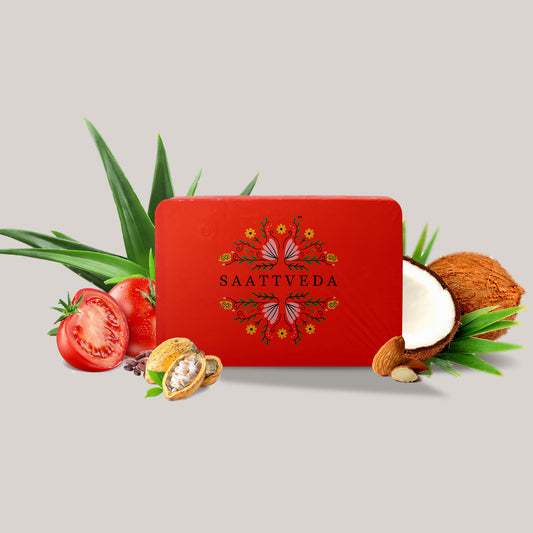 Tomato Handmade soap 120 gms+120 gms