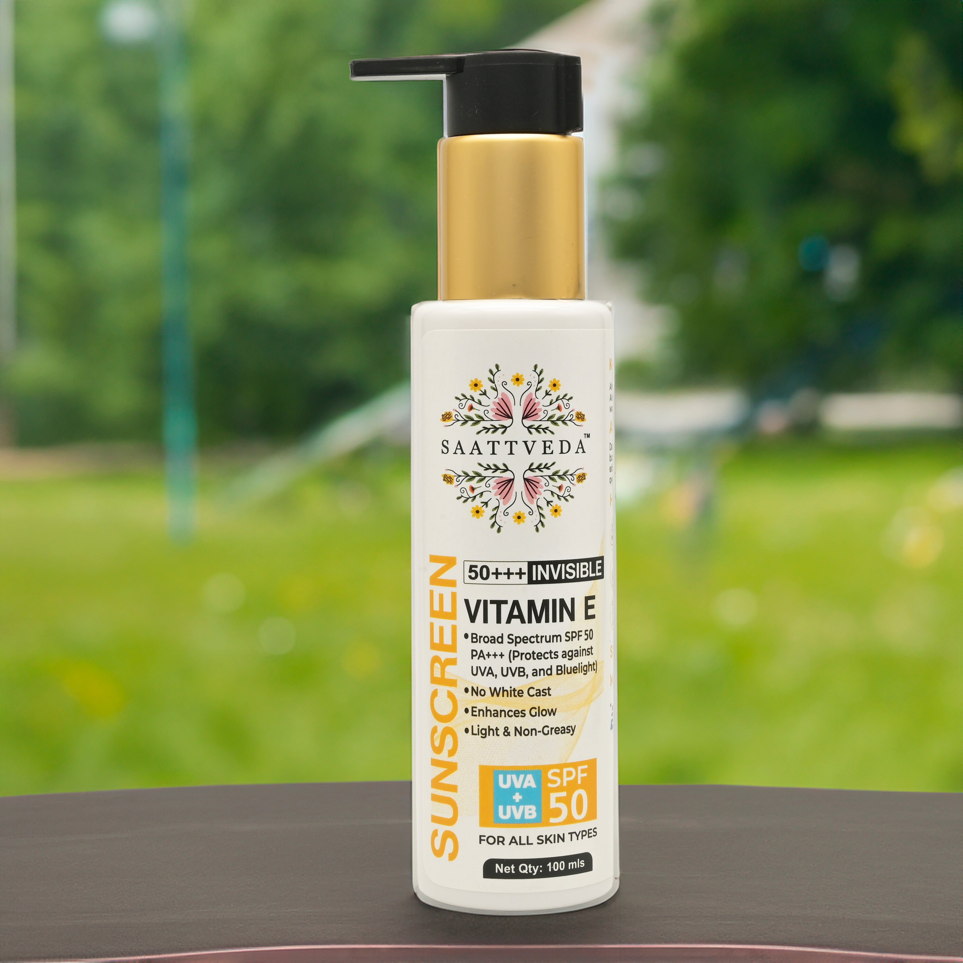 Sunscreen Invisible Vitamin E SPF 50+++